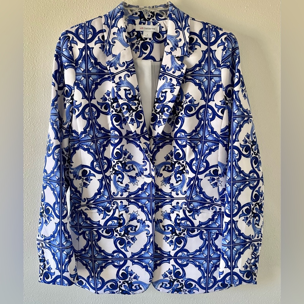 Liz Claiborne Womens Classic Fit Blazer